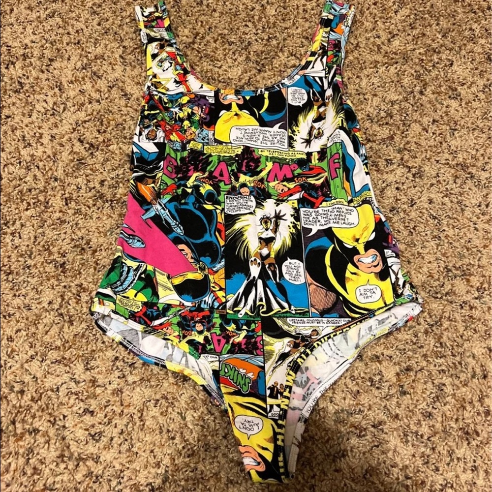Marvel X-men Bodysuit Unitard Womens